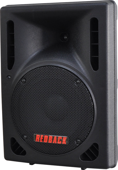 Redback 8" 80W 2-Way MP3/BT/FM/USB Powered PA Speaker (Each)