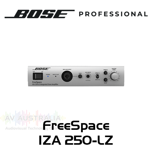Bose Pro FreeSpace IZA 250-LZ 2-Zone 4/8 ohm Integrated Zone Amplifier