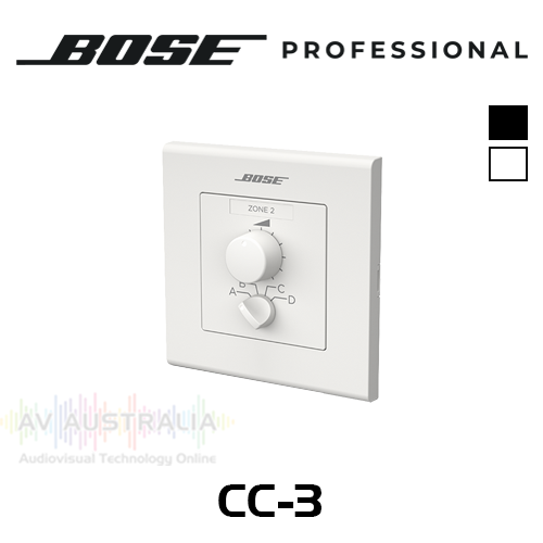 Bose Pro ControlCenter CC-3 Volume & A/B/C/D Source Zone Controller