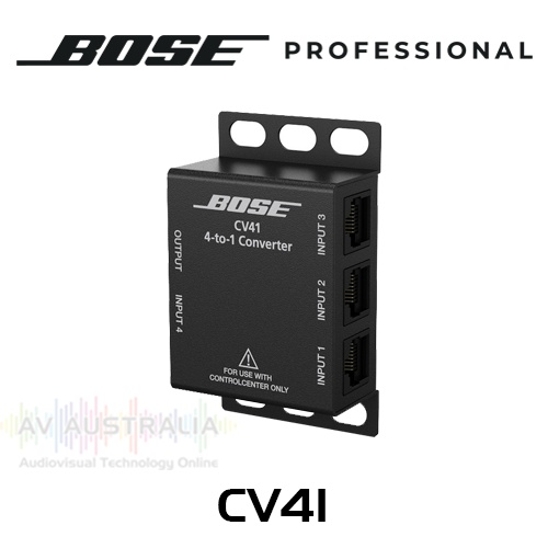 Bose Pro ControlCenter CV41 4-to-1 Converter