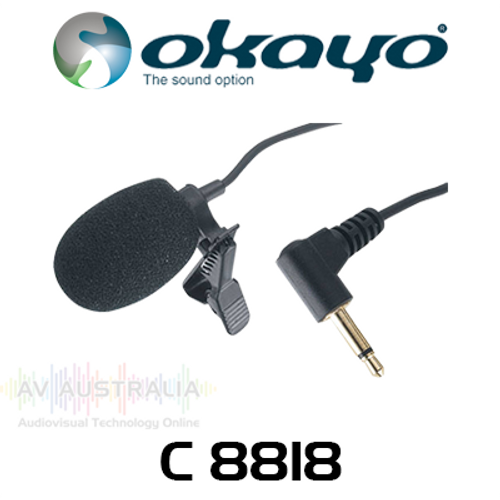 Okayo Replacement Lapel Microphone for Tour Guide System