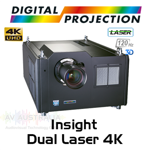 Digital Projection Insight Dual Laser 4K 120Hz 3D 3-Chip DLP Projector
