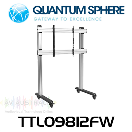 Quantum Sphere TTL09812FW Heavy Duty Interactive Display Cart (up to 150kg)