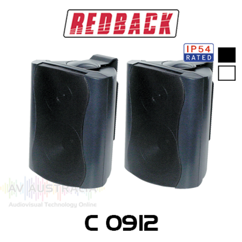 Redback 45W 100V/8 Ohm Wall Speakers (Pair)