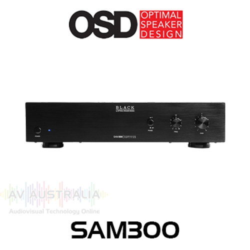 OSD Black SAM300 300W Mono Subwoofer Amplifier