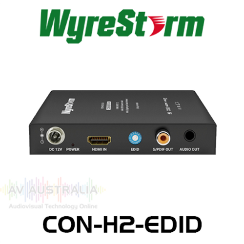 WyreStorm HDMI In-Line Signal Re-Clocker with EDID Management, Audio De-Embed & Relay Triggering