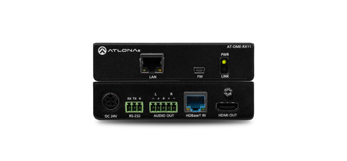 Atlona Omega 4K UHD HDMI with Audio to HDBaseT Receiver (100m)