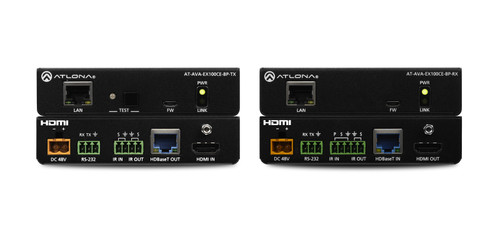 Atlona Avance 4K HDMI Extender Kit with Ethernet, Control & Bidirectional Remote Power (100m)