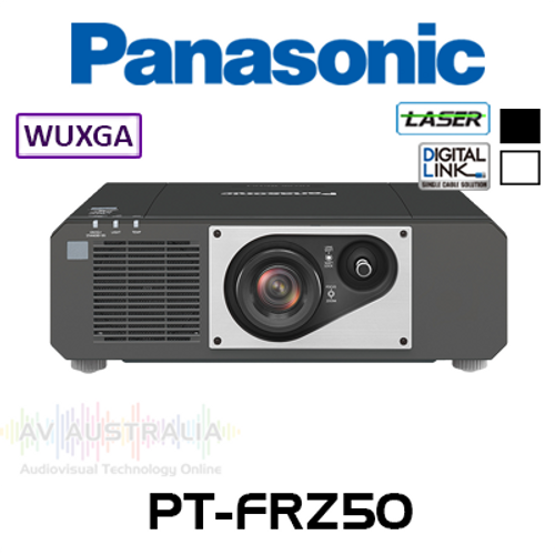 Panasonic PT-FRZ50 WUXGA 5200 Lumens 24/7 Digital Link 1-Chip DLP Laser Projector