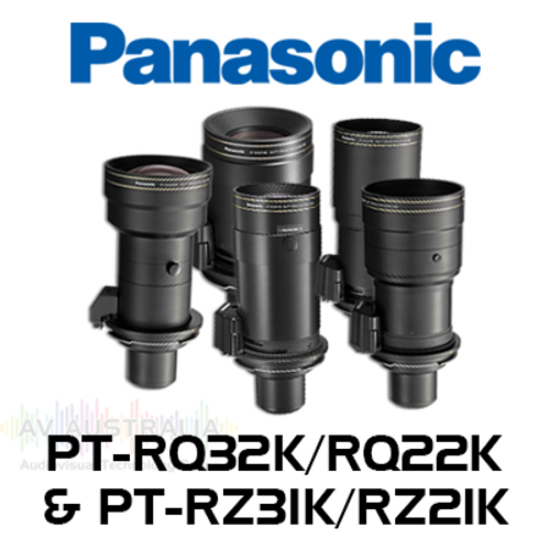 Panasonic Projector Lenses to Suit PT-RQ32K/RQ22K & PT-RZ31K/RZ21K