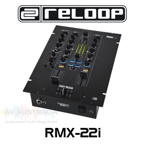 Reloop RMX-22i 2+1-Ch Digital Effect DJ Mixer | AV Australia Online