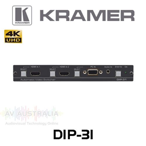 Kramer DIP-31 2 HDMI / 1 VGA To HDMI Output Switcher