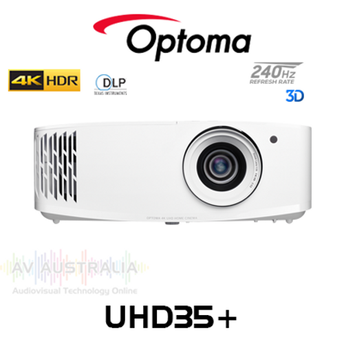 Optoma UHD35+ 4K HDR10 240Hz 4000 Lumen Cinema Gaming Projector