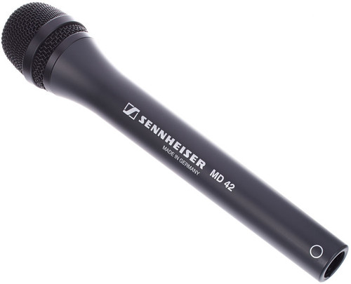 Sennheiser MD42 Omnidirectional Reporter Handheld Microphone