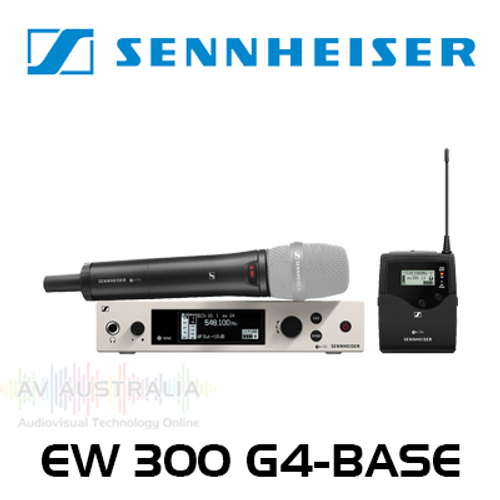 Sennheiser Evolution EW 300 G4-Base Handheld / Beltpack System