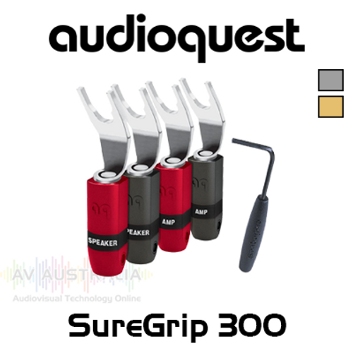 AudioQuest SureGrip 300 Multi-Spade Connectors (Set of 4)