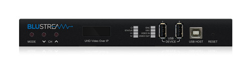 BluStream IP500UHD-TZ Multicast UHD Video Transceiver Over IP 10Gb