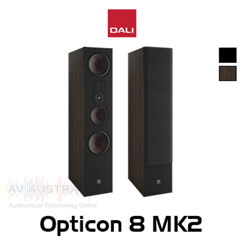 Dali Opticon 8 MK2 Dual 8" 3-Way Large Floorstanding Speakers (Pair)