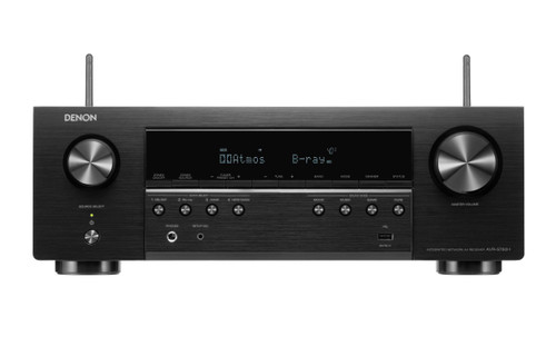 Denon AVR-S760H 7.2-Ch 8K AV Receiver with 3D Audio and HEOS Built-in