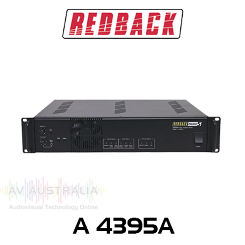 Redback Phase5 500W 70/100V PA Mixer Amplifier