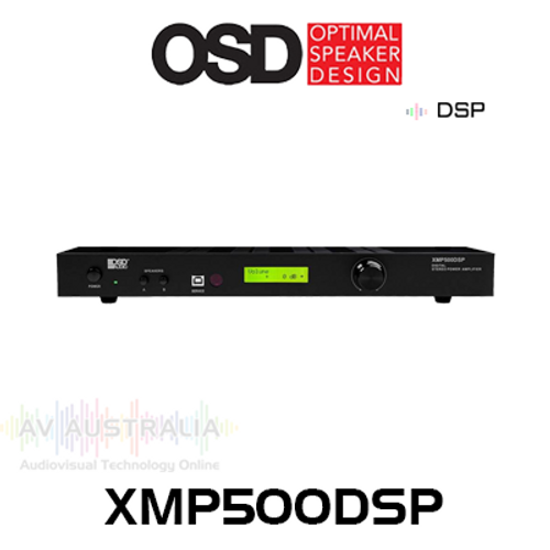 OSD XMP500DSP 500W Class D Digital Stereo Bridgeable Power Amplifier with DSP