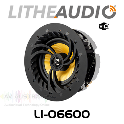 Lithe Audio LI-06600 6.5" WiFi All-In-One Multi-Room Master In-Ceiling Speaker - V2 (Each)