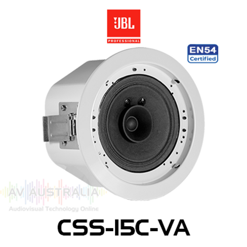 JBL CSS-15C-VA 5" Full-Range EN54-24 100V In-Ceiling Loudspeaker (Each)