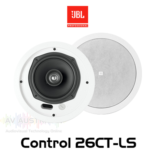 JBL Control 26CT-LS 6.5" 70/100V In-Ceiling Loudspeakers for Life/Safety Applications (Pair)