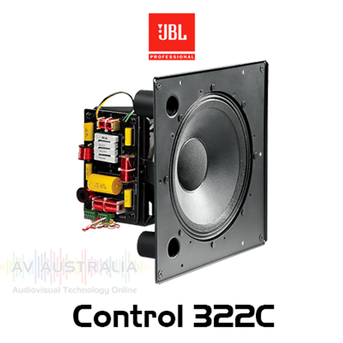 JBL Control 322C 12" High-Output 8 ohm Coaxial In-Ceiling Loudspeaker (Each)