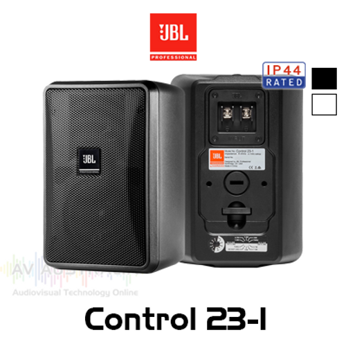 JBL Control 23-1 3" 8 ohm 70/100V Background/Foreground Ultra Compact Outdoor Speakers (Pair)