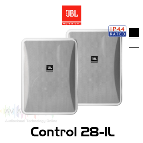 JBL Control 28-1L 8" High Output 8 ohm Background/Foreground Outdoor Speakers (Pair)