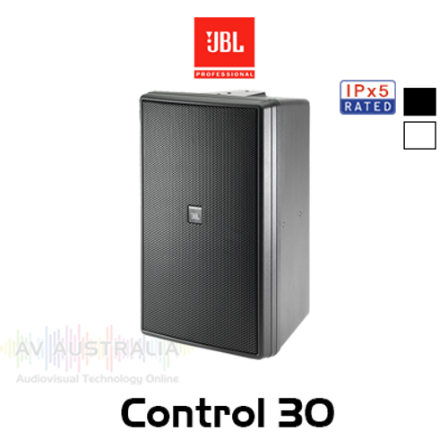 JBL Control 30 10" 3-Way High Output 4 ohm 70/100V Outdoor Monitor Speaker (Each)
