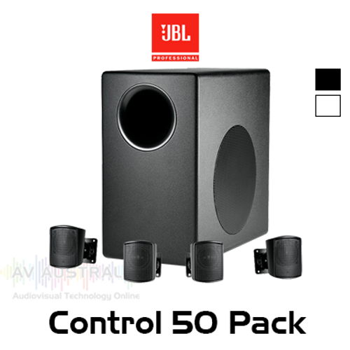 JBL Control 50 Pack Loudspeaker System with Subwoofer