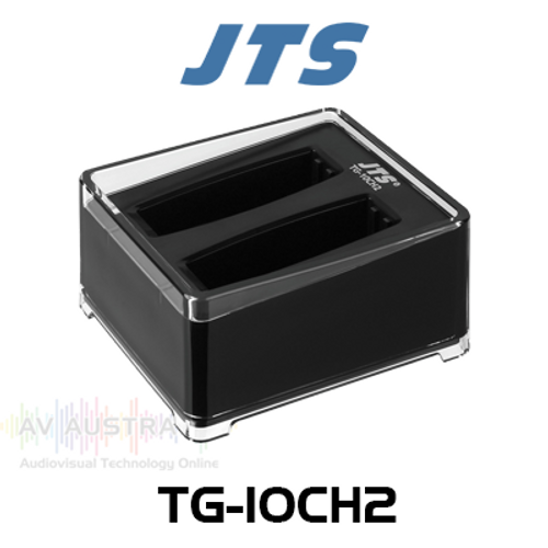 JTS 2-Bay Charger For TG-10 Portable Transmitters & Receivers