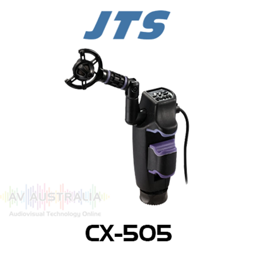 JTS CX-505 Condenser Drum & Percussion Microphone (3P XLR)
