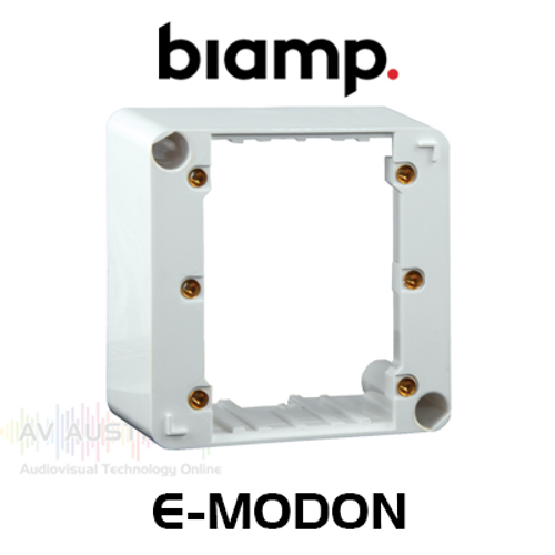 Biamp E-MODON On-Wall Back Box For Wall Controls