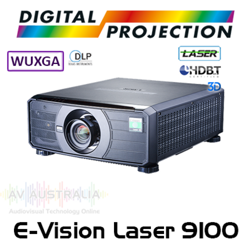Digital Projection E-Vision Laser 9100 WUXGA 24/7 HDBaseT 3D 1-Chip DLP Projector