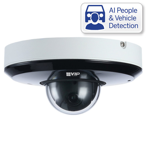 VIP Vision Specialist AI 4MP 4x Zoom IP66 Vandal PoE PTZ Dome IP Camera