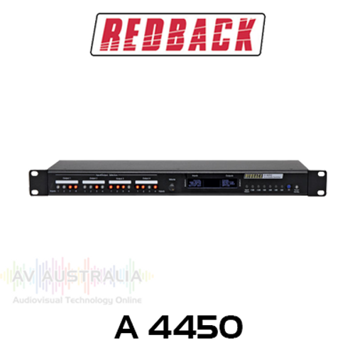 Redback 4x4 Audio Source PA Matrix Mixer Switch