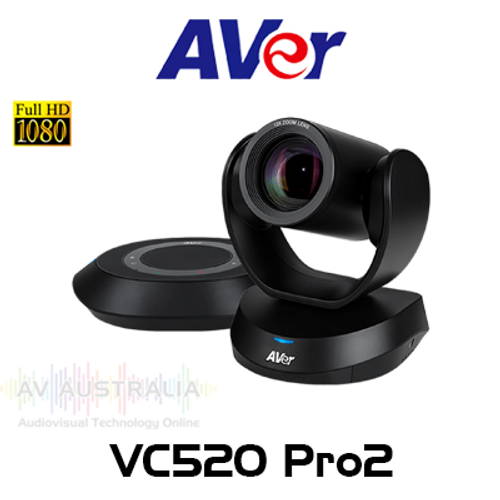 Aver VC520 Pro2 Full HD 12x Zoom Mid-To-Large Rooms Conferencing System