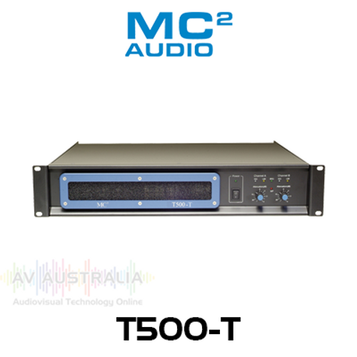 MC2 T500-T 2-Channel 280W 100V Installation Amplifier