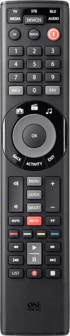 OFA URC7955 Smart Control 5 Device Universal TV Remote Control