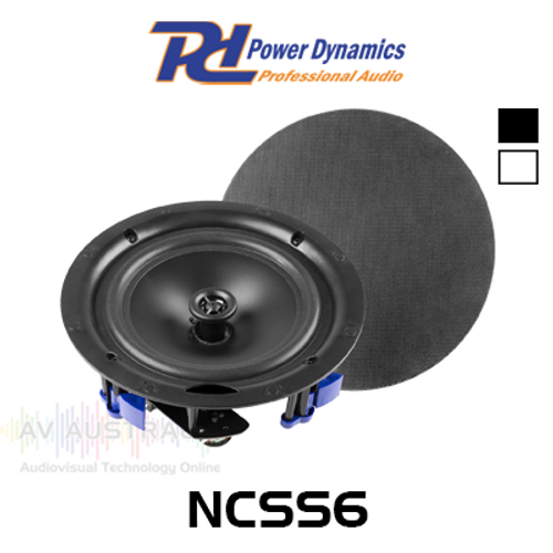 Power Dynamics NCSS6 6.5" Low Profile In-Ceiling Speakers (Each)