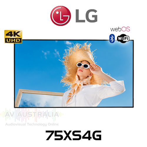 LG XS4G 75" UHD 4000 Nits High Brightness 24/7 Window Facing webOS Display