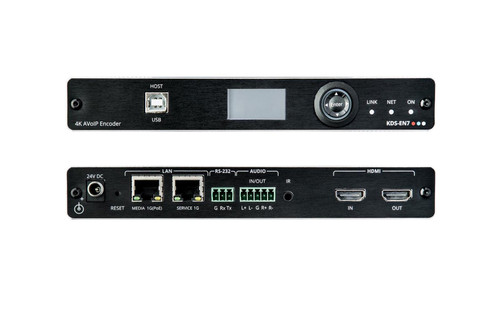 Kramer KDS-EN7 4K60 HDR10 Video Streaming Over IP Encoder