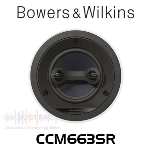 Bowers & Wilkins CCM663SR 6" Aramid Fibre DVC In-Ceiling Speaker (Each)