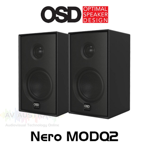 OSD Nero MODQ2 3" Glass Fiber Bookshelf Speakers (Pair)