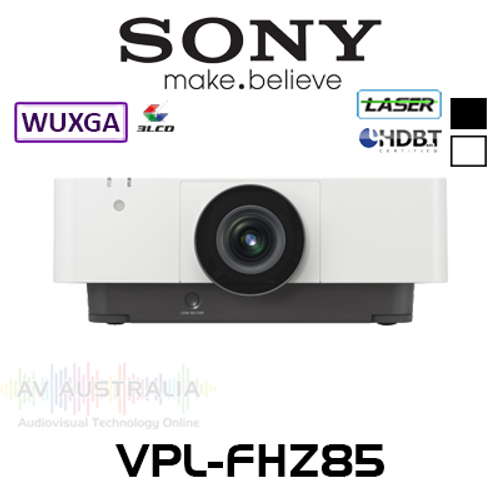 Sony VPL-FHZ85 WUXGA 7300 Lumens High Brightness HDBaseT Professional 3LCD Laser Projector