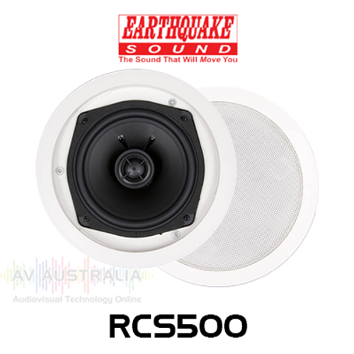 Earthquake RCS500 5.25" RCS Reference In-Ceiling Speakers (Pair)