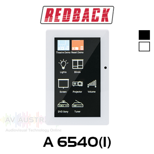 Redback Universal 4.3" Touchscreen Programable Wallplate